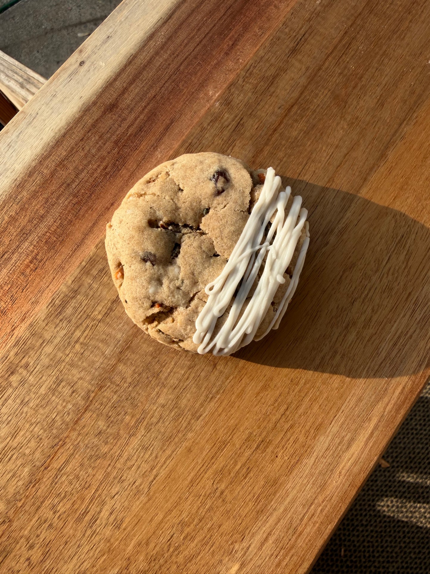 EGG-FREE Bella's Carrot Cake Cookie